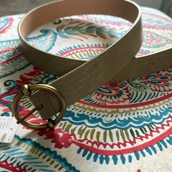NWT Anthropologie Reptile Textured Belt - Picture 4 of 6